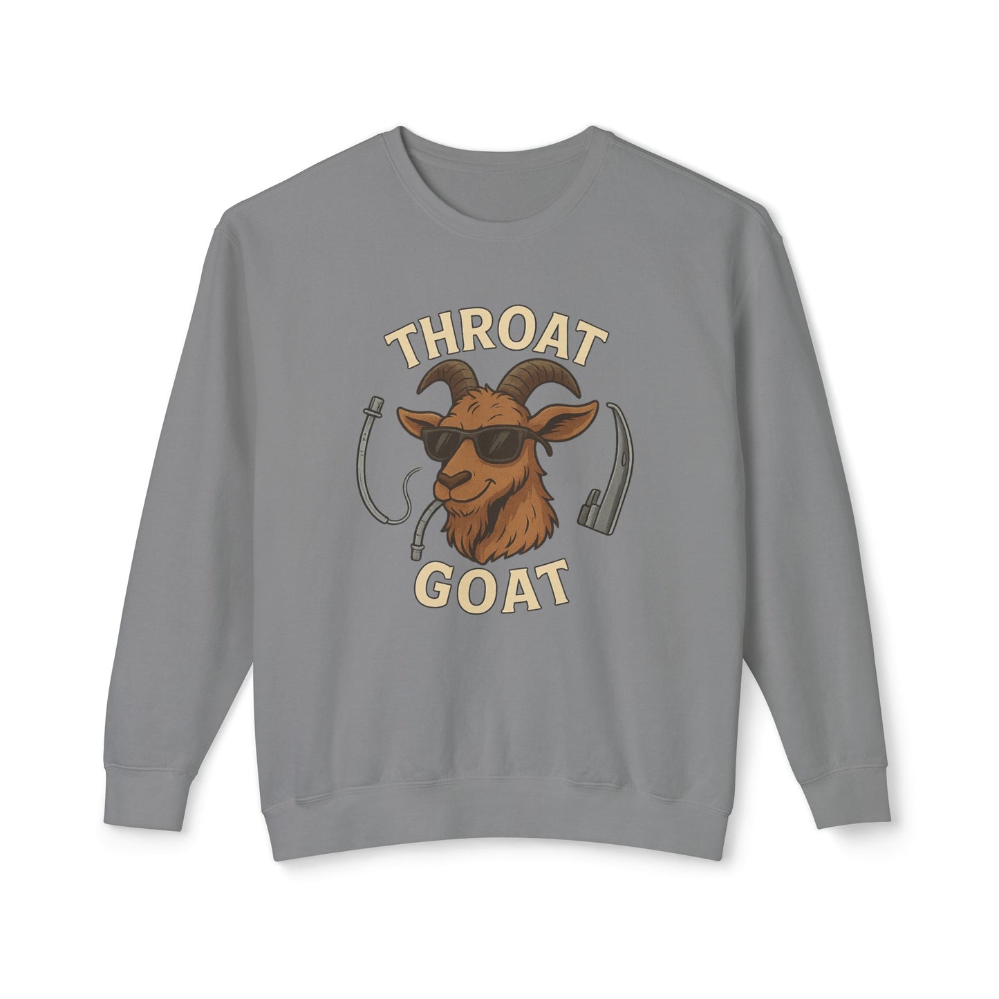 Throat Goat Unisex Softstyle T-Shirt, Funny Graphic Tee, Gift for Goat Lovers, Humor Shirt, Casual Wear, Birthday Gift
