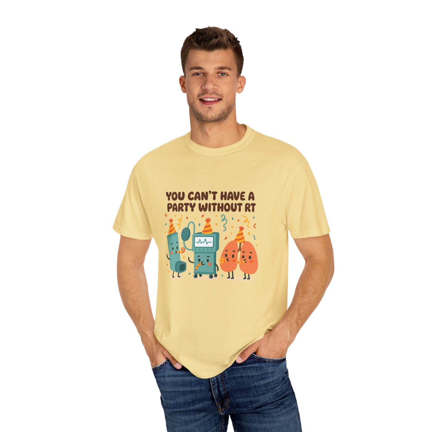 Fun Party T-Shirt, Humor Tee, Unisex Shirt, Celebratory Apparel, Gift for Friends, Birthday Party Shirt