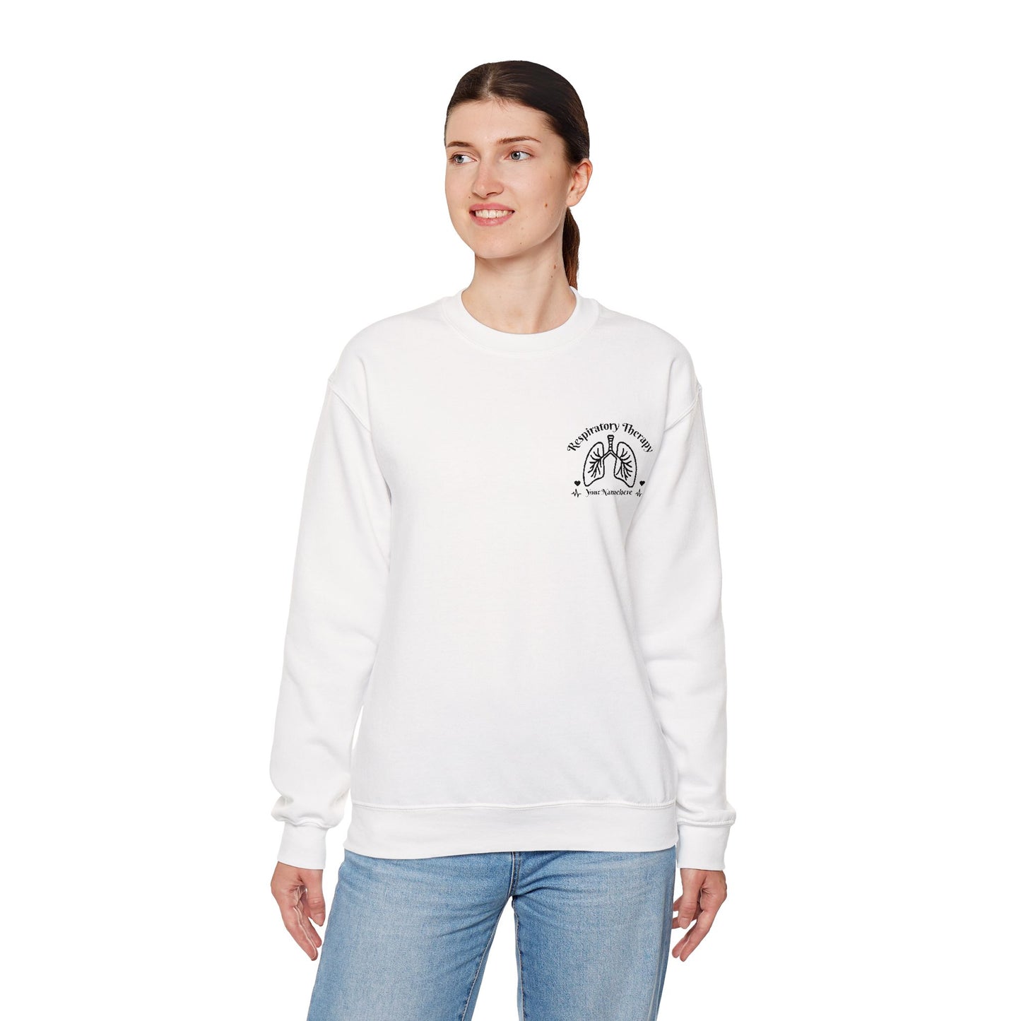 Customizable Respiratory Therapy Sweatshirt