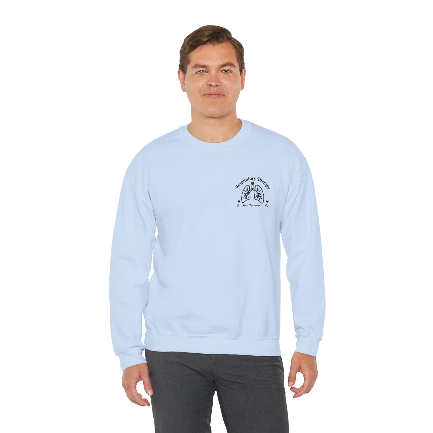 Customizable Respiratory Therapy Sweatshirt