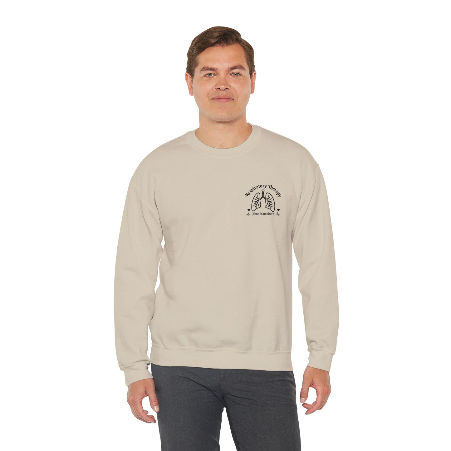 Customizable Respiratory Therapy Sweatshirt