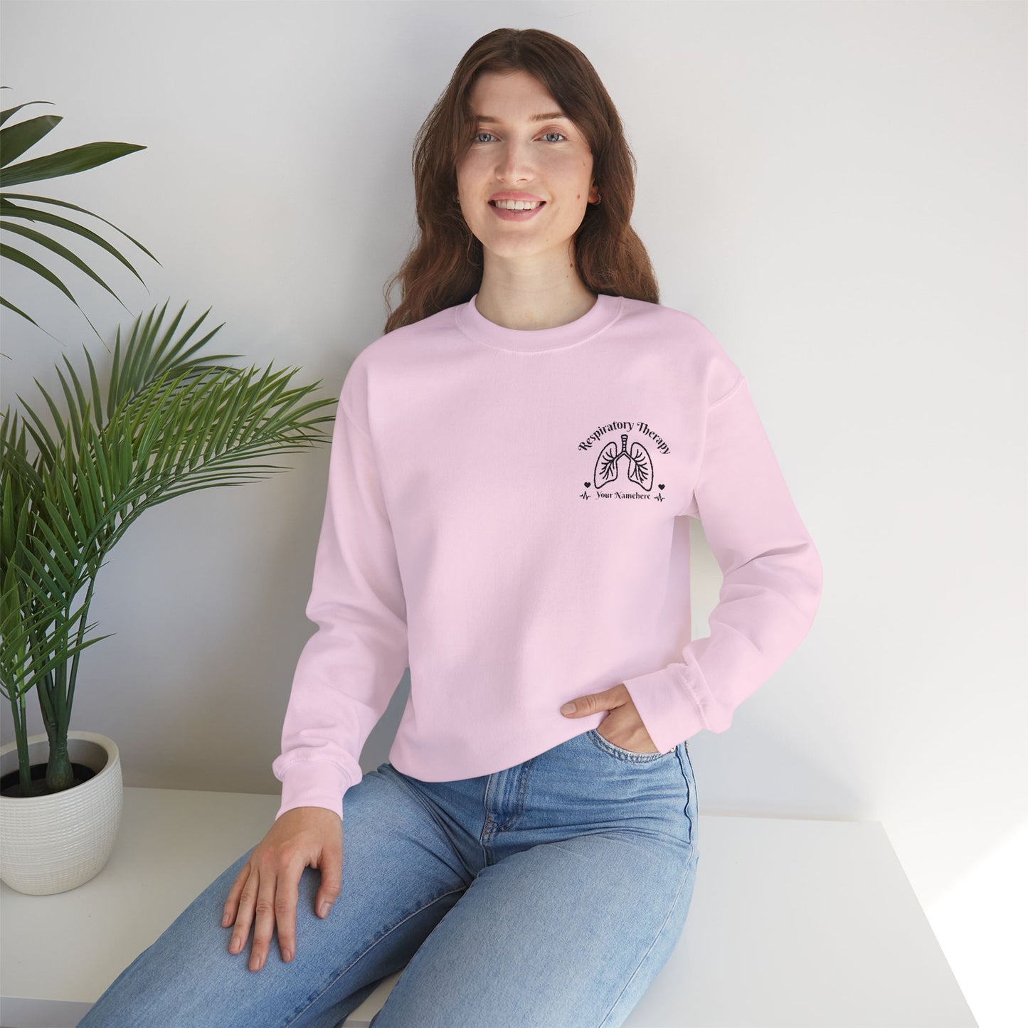 Customizable Respiratory Therapy Sweatshirt