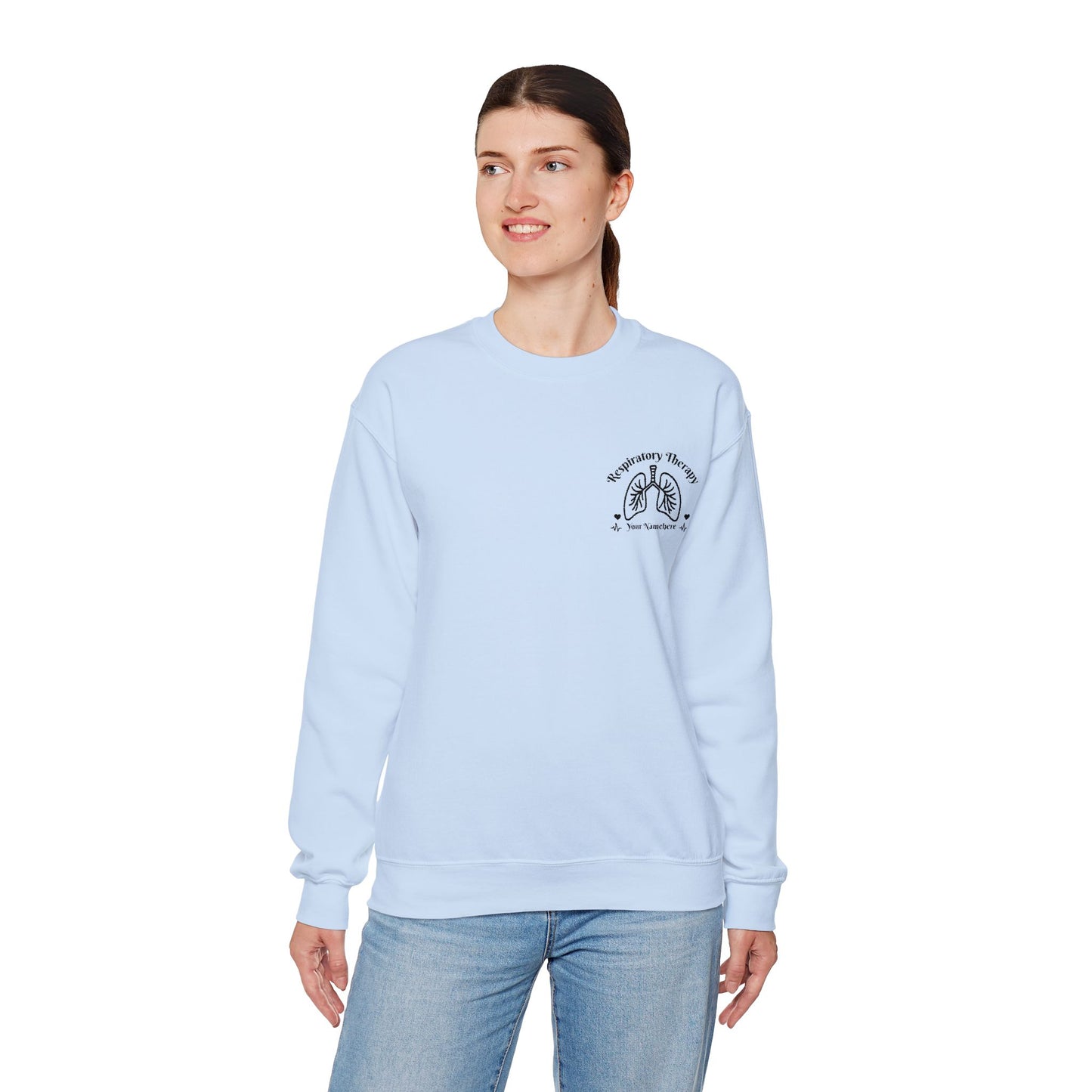 Customizable Respiratory Therapy Sweatshirt