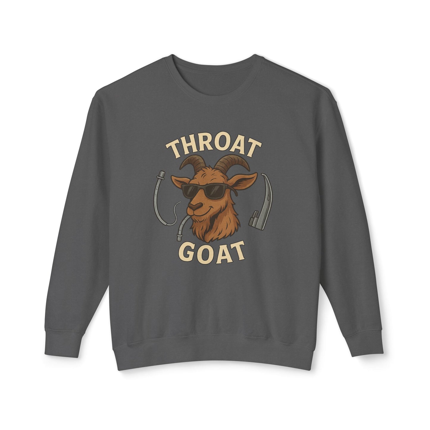 Throat Goat Unisex Softstyle T-Shirt, Funny Graphic Tee, Gift for Goat Lovers, Humor Shirt, Casual Wear, Birthday Gift