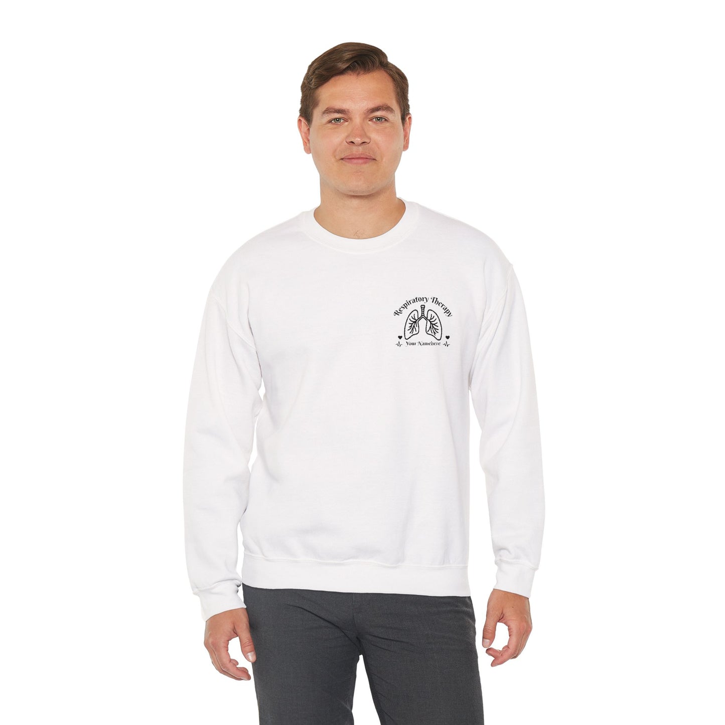 Customizable Respiratory Therapy Sweatshirt