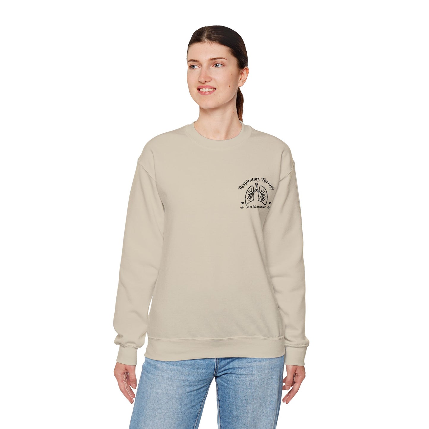 Customizable Respiratory Therapy Sweatshirt