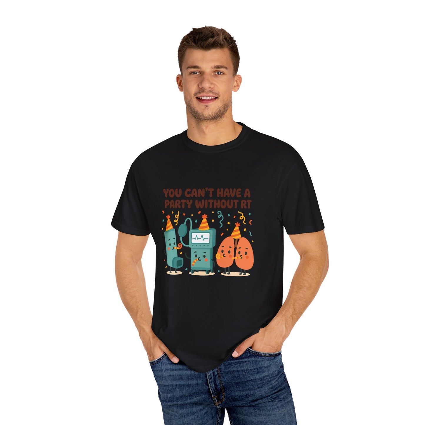 Fun Party T-Shirt, Humor Tee, Unisex Shirt, Celebratory Apparel, Gift for Friends, Birthday Party Shirt