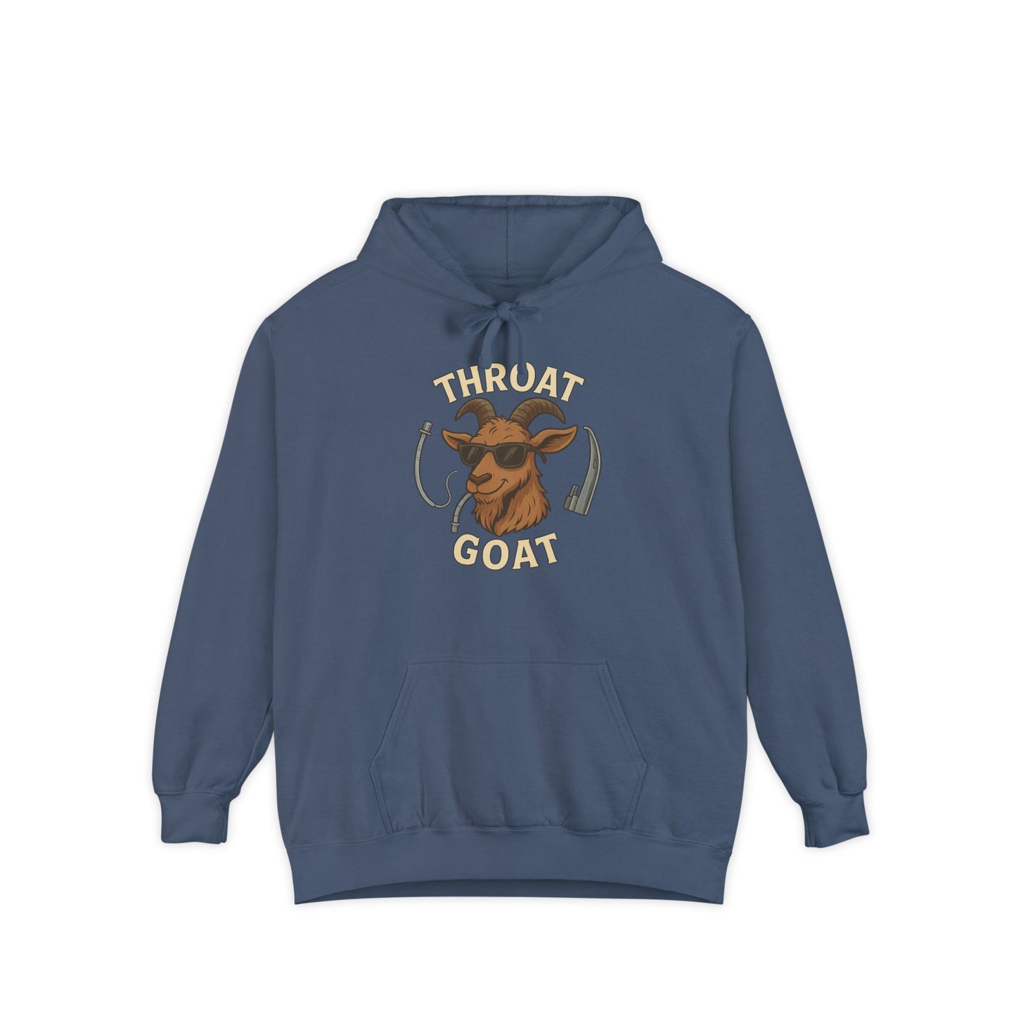 Throat Goat Unisex Softstyle T-Shirt, Funny Graphic Tee, Gift for Goat Lovers, Humor Shirt, Casual Wear, Birthday Gift