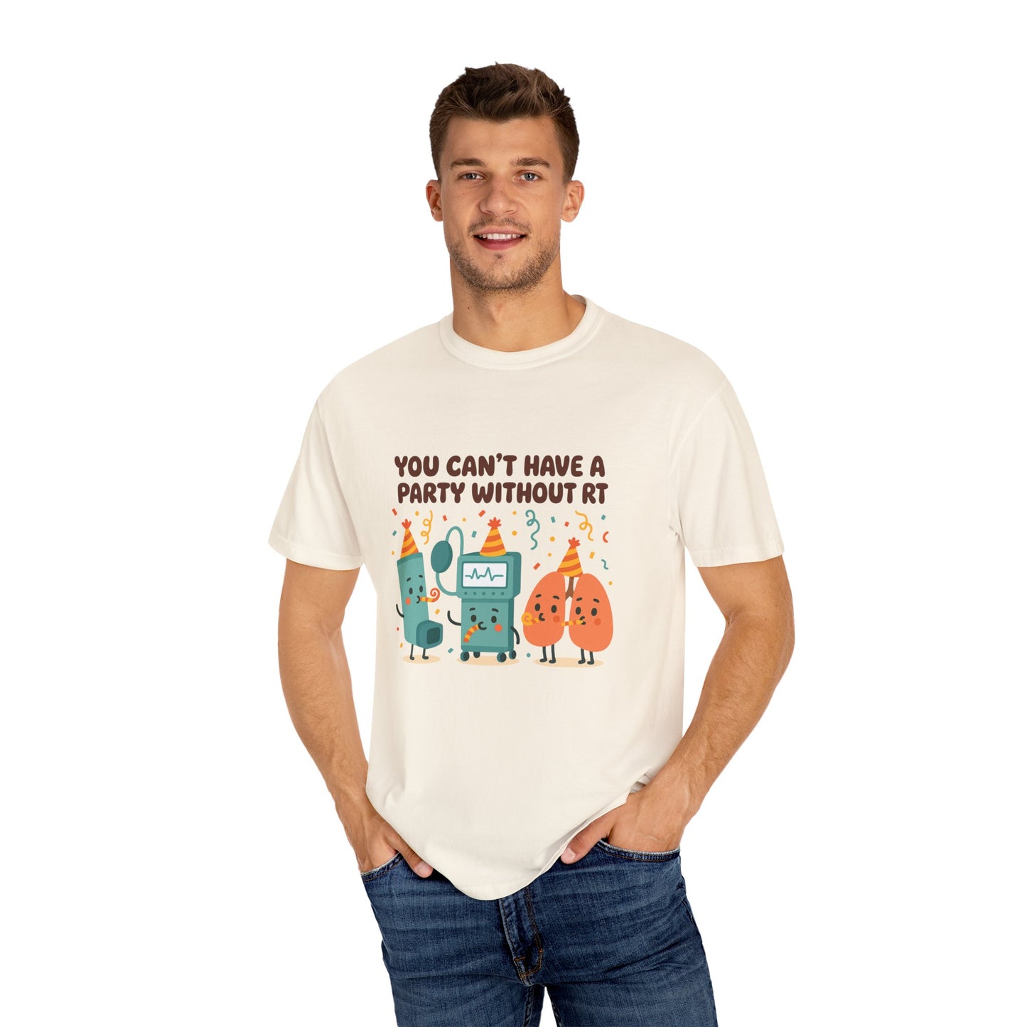 Fun Party T-Shirt, Humor Tee, Unisex Shirt, Celebratory Apparel, Gift for Friends, Birthday Party Shirt