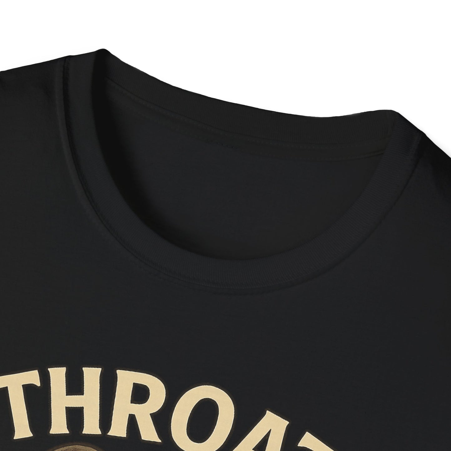 Throat Goat Unisex Softstyle T-Shirt, Funny Graphic Tee, Gift for Goat Lovers, Humor Shirt, Casual Wear, Birthday Gift