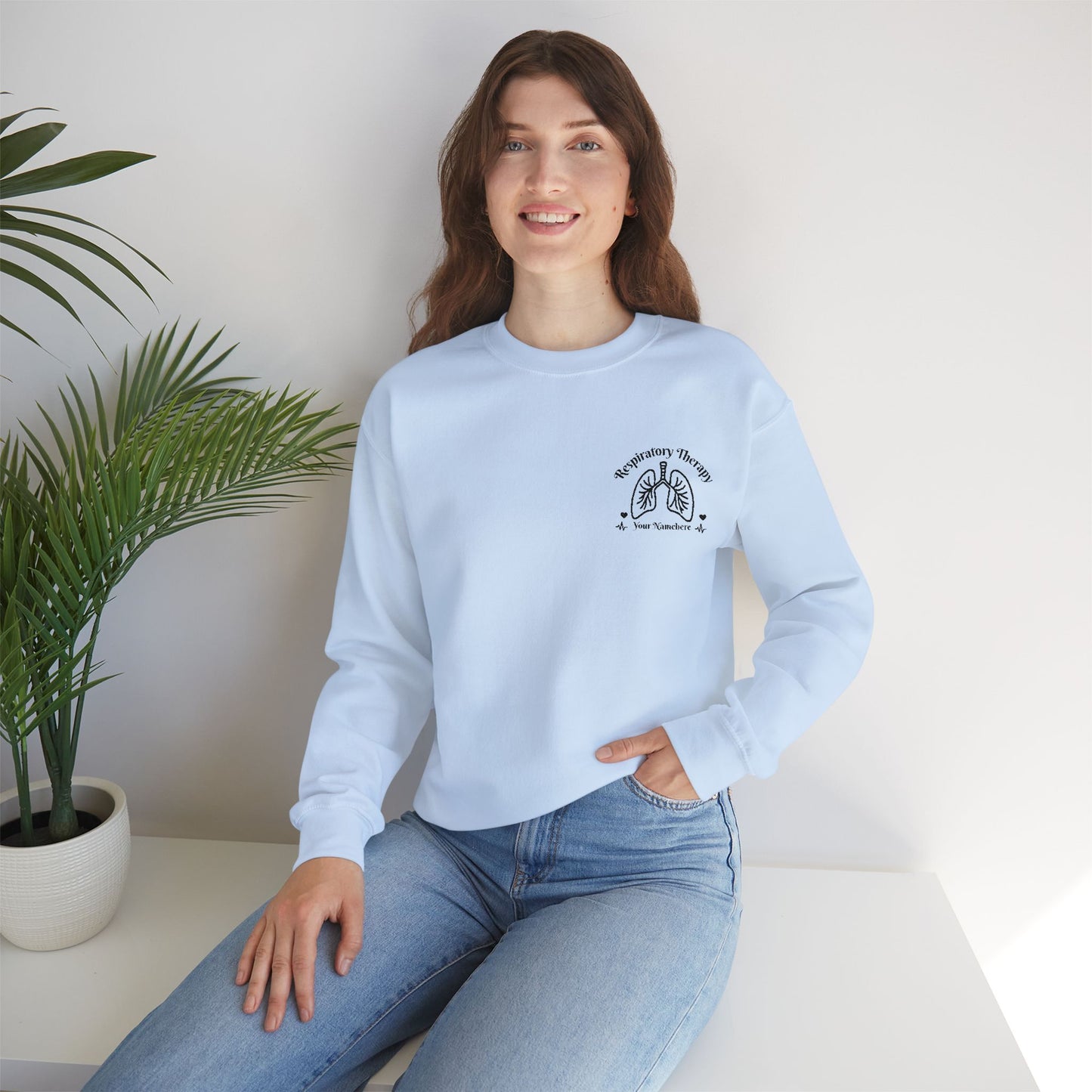 Customizable Respiratory Therapy Sweatshirt