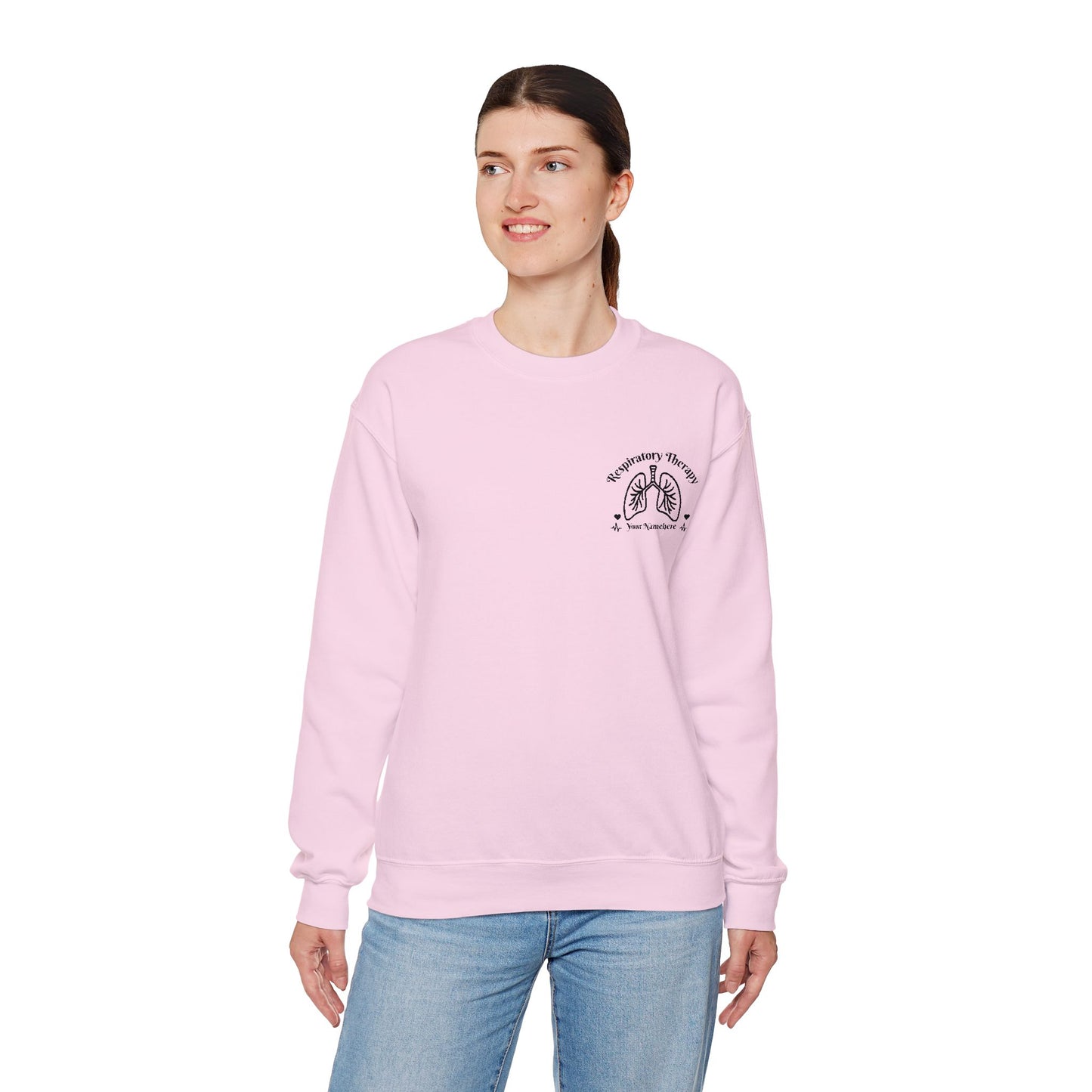 Customizable Respiratory Therapy Sweatshirt