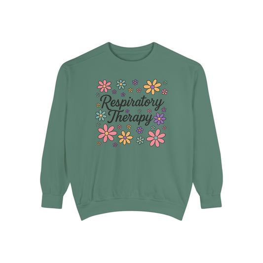 Respiratory Therapy Flower Sweatshirt, Cozy Gift for Nurses, Flower Design, Unisex Comfort Wear, Cute Medical Sweatshirt, Therapy [...]