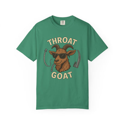 Throat Goat Unisex Softstyle T-Shirt, Funny Graphic Tee, Gift for Goat Lovers, Humor Shirt, Casual Wear, Birthday Gift