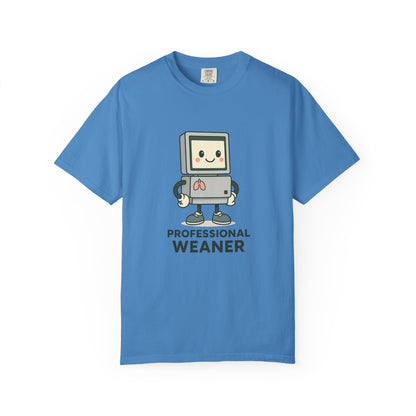 Professional Weaner Respiratory T-Shirt, Funny T-Shirt for Kids, Unisex Tee, Cartoon T-Shirt, Gift for New Parents, Humorous Clothing