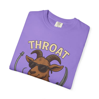 Throat Goat Unisex Softstyle T-Shirt, Funny Graphic Tee, Gift for Goat Lovers, Humor Shirt, Casual Wear, Birthday Gift