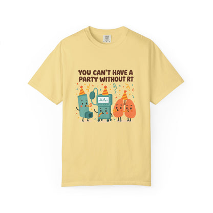 Fun Party T-Shirt, Humor Tee, Unisex Shirt, Celebratory Apparel, Gift for Friends, Birthday Party Shirt