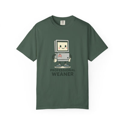 Professional Weaner Respiratory T-Shirt, Funny T-Shirt for Kids, Unisex Tee, Cartoon T-Shirt, Gift for New Parents, Humorous Clothing