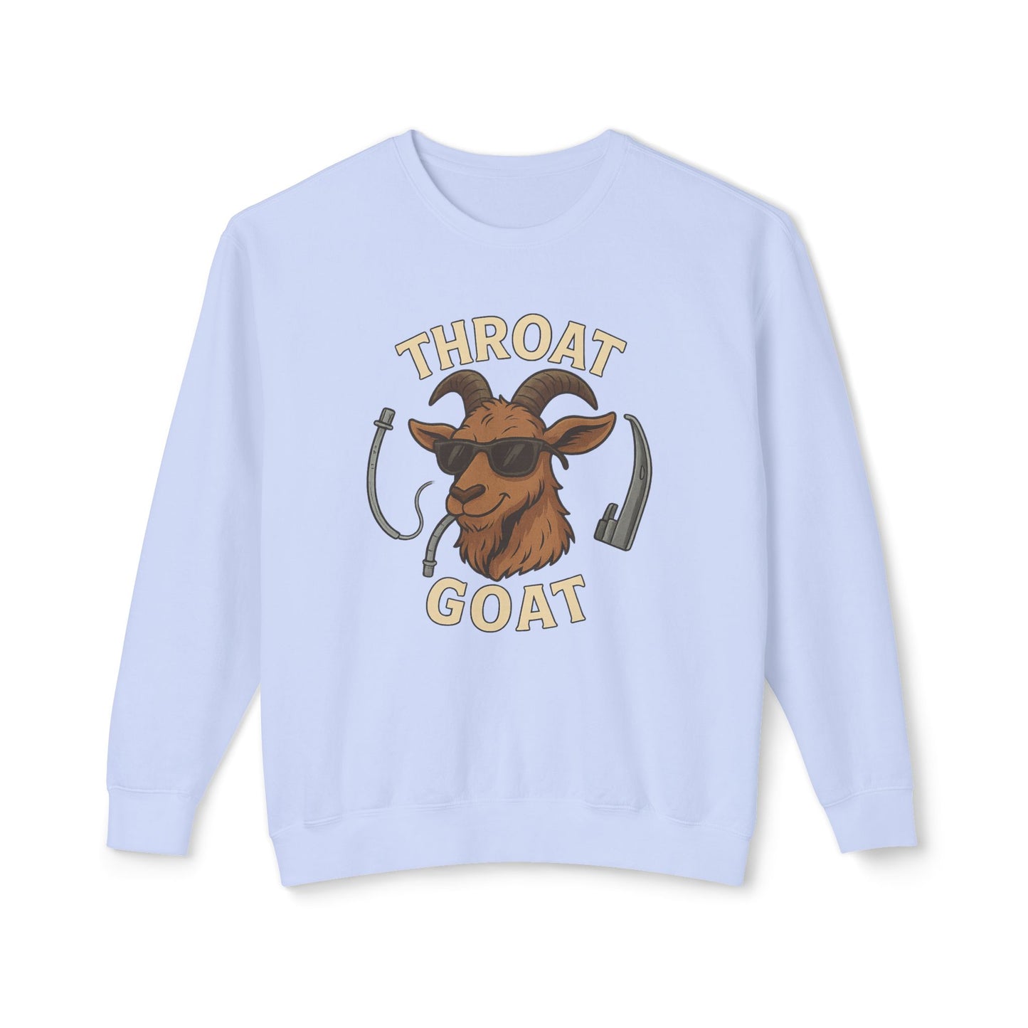 Throat Goat Unisex Softstyle T-Shirt, Funny Graphic Tee, Gift for Goat Lovers, Humor Shirt, Casual Wear, Birthday Gift