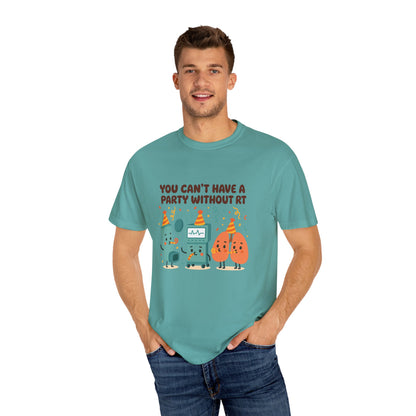 Fun Party T-Shirt, Humor Tee, Unisex Shirt, Celebratory Apparel, Gift for Friends, Birthday Party Shirt