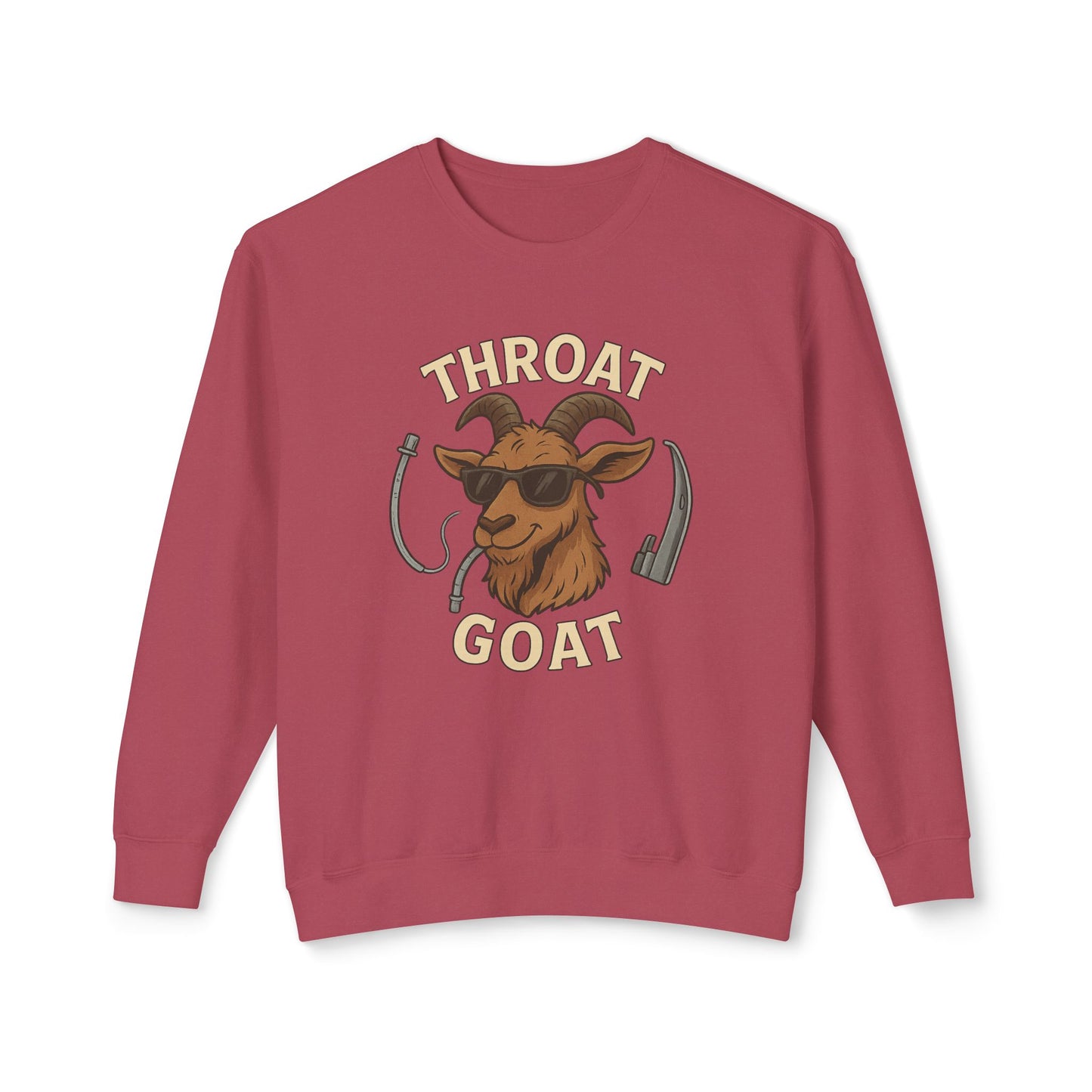 Throat Goat Unisex Softstyle T-Shirt, Funny Graphic Tee, Gift for Goat Lovers, Humor Shirt, Casual Wear, Birthday Gift