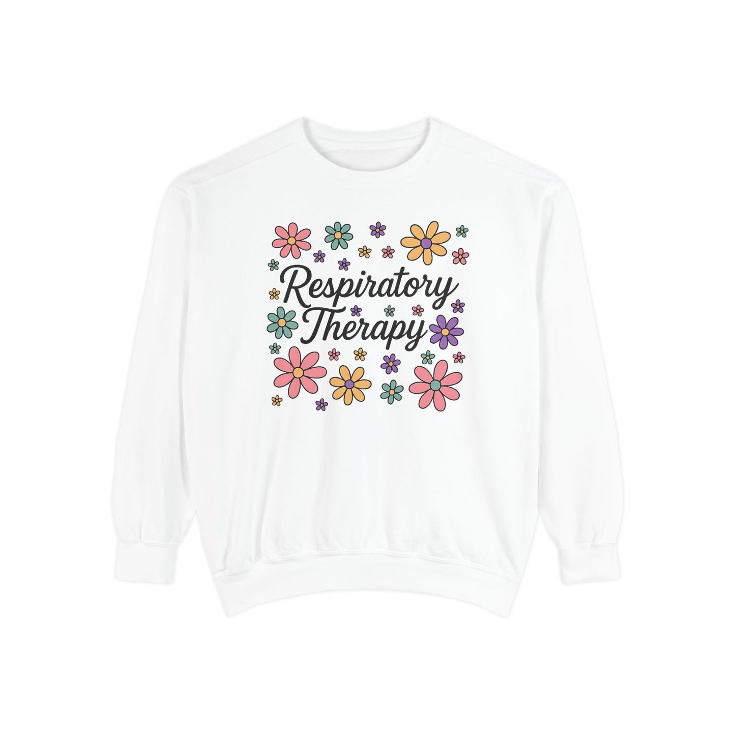 Respiratory Therapy Flower Sweatshirt, Cozy Gift for Nurses, Flower Design, Unisex Comfort Wear, Cute Medical Sweatshirt, Therapy [...]