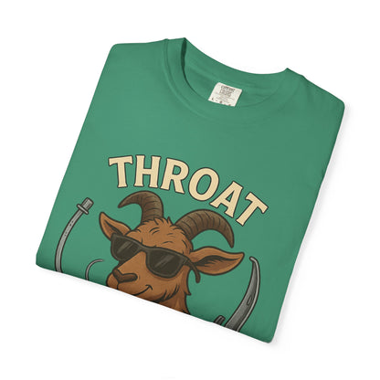 Throat Goat Unisex Softstyle T-Shirt, Funny Graphic Tee, Gift for Goat Lovers, Humor Shirt, Casual Wear, Birthday Gift