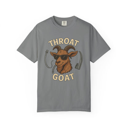 Throat Goat Unisex Softstyle T-Shirt, Funny Graphic Tee, Gift for Goat Lovers, Humor Shirt, Casual Wear, Birthday Gift