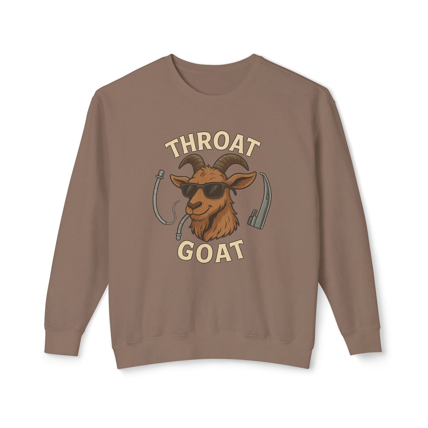 Throat Goat Unisex Softstyle T-Shirt, Funny Graphic Tee, Gift for Goat Lovers, Humor Shirt, Casual Wear, Birthday Gift