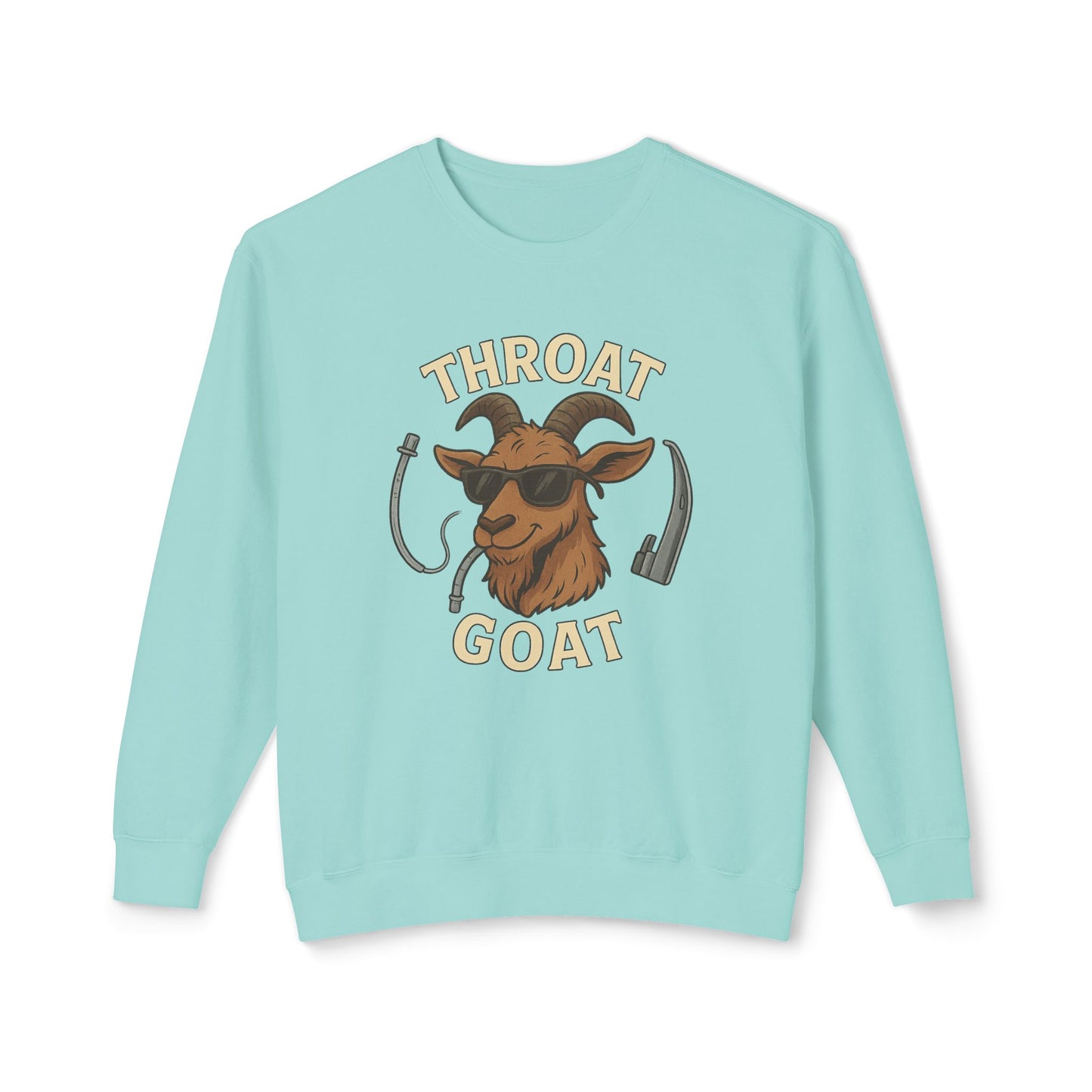 Throat Goat Unisex Softstyle T-Shirt, Funny Graphic Tee, Gift for Goat Lovers, Humor Shirt, Casual Wear, Birthday Gift