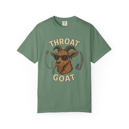 Throat Goat Unisex Softstyle T-Shirt, Funny Graphic Tee, Gift for Goat Lovers, Humor Shirt, Casual Wear, Birthday Gift