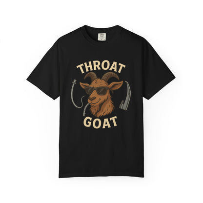 Throat Goat Unisex Softstyle T-Shirt, Funny Graphic Tee, Gift for Goat Lovers, Humor Shirt, Casual Wear, Birthday Gift