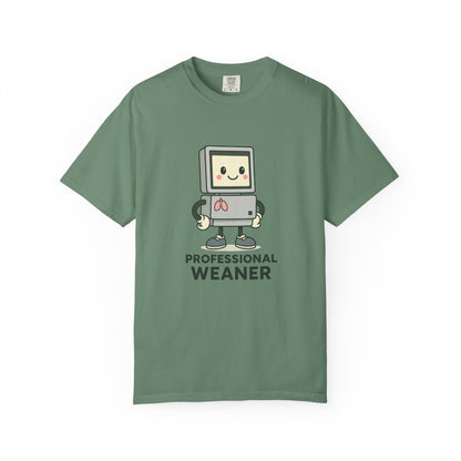 Professional Weaner Respiratory T-Shirt, Funny T-Shirt for Kids, Unisex Tee, Cartoon T-Shirt, Gift for New Parents, Humorous Clothing