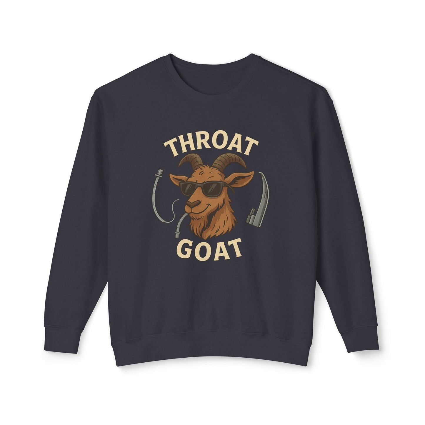 Throat Goat Unisex Softstyle T-Shirt, Funny Graphic Tee, Gift for Goat Lovers, Humor Shirt, Casual Wear, Birthday Gift