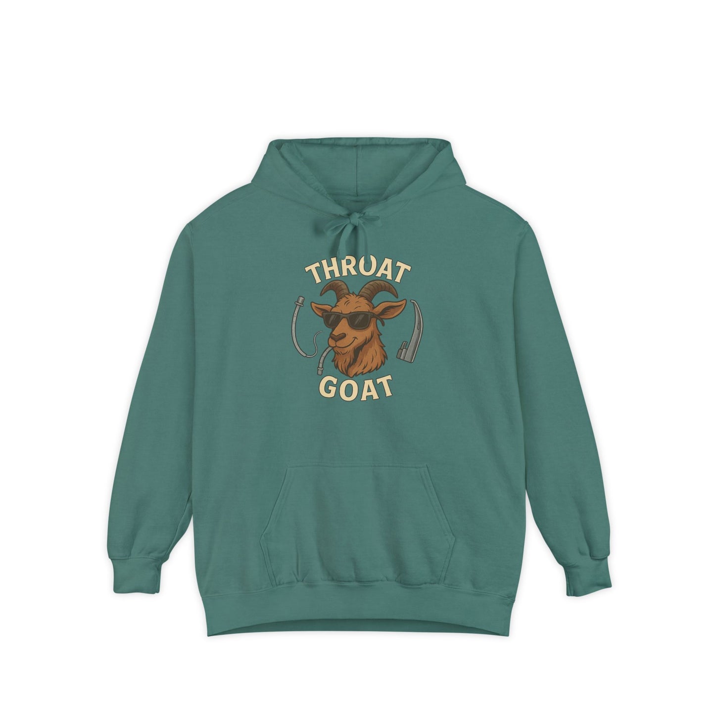 Throat Goat Unisex Softstyle T-Shirt, Funny Graphic Tee, Gift for Goat Lovers, Humor Shirt, Casual Wear, Birthday Gift