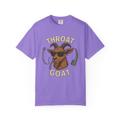 Throat Goat Unisex Softstyle T-Shirt, Funny Graphic Tee, Gift for Goat Lovers, Humor Shirt, Casual Wear, Birthday Gift