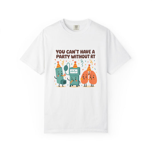 Fun Party T-Shirt, Humor Tee, Unisex Shirt, Celebratory Apparel, Gift for Friends, Birthday Party Shirt