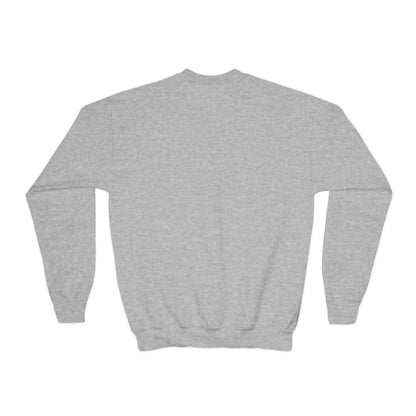 Youth Crewneck Sweatshirt, Cozy Unisex Crew Sweater, Perfect for Teens, Casual Style, Fall/Winter Essential, Your Vibe.